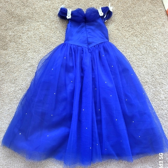 ❤️NWT❤️ COLBALT BLUE GIRLS BALL GOWN - Picture 9 of 12